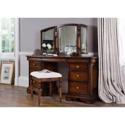 Loire Dressing Table With Mirror