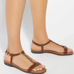 Best DUNE LONDON Lollipops Leather Chain Detail Open Toe Sandals