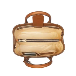 London Midi Smooth Leather Tote Bag