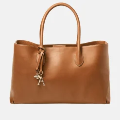 London Smooth Leather Tote Bag