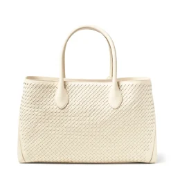 Best ASPINAL OF LONDON London Woven Leather Tote Bag