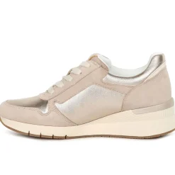 Louisina Suede Platform Trainers