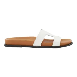 Best DUNE LONDON Loupa Topstitch-Detail Flat Sandals