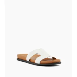 Best DUNE LONDON Loupa Topstitch-Detail Flat Sandals
