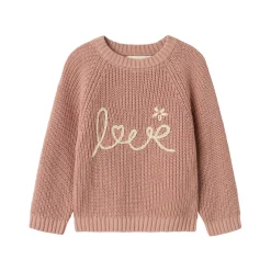Outlet LIL ATELIER Love Ribbed Knit Sweater