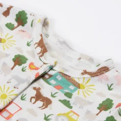 New FRUGI Lovely Farm Babygrow