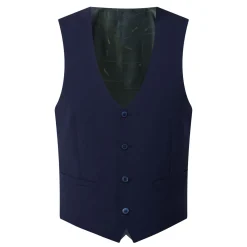 Luca Single-Breasted Wool Waistcoat