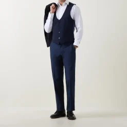 Luca Single-Breasted Wool Waistcoat