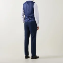 Luca Single-Breasted Wool Waistcoat