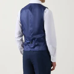 Luca Single-Breasted Wool Waistcoat