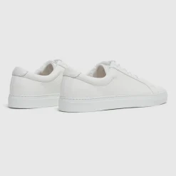 Discount REISS Luca Tumbled Leather Trainers