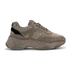 Online KG BY KURT GEIGER Lucile Gem Lace-Up Trainers