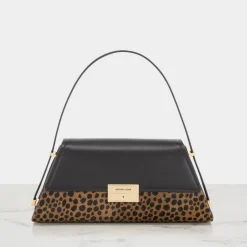 Ludlow Leopard Print Shoulder Bag