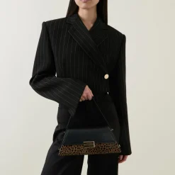 Ludlow Leopard Print Shoulder Bag