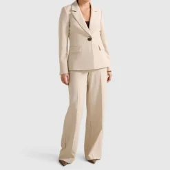 Lulu High-Rise Wide Leg Trousers