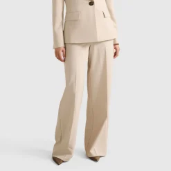 Lulu High-Rise Wide Leg Trousers