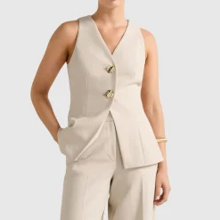 Sale FOREVER NEW Lulu Longline Waistcoat