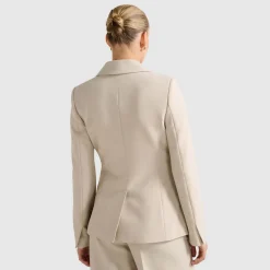 Lulu Single-Breasted Button Blazer