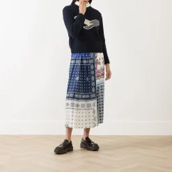 Outlet WEEKEND MAX MARA Luna Bandana Pleated Skirt