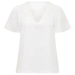 Outlet FOREVER NEW Luna Embroidered Top