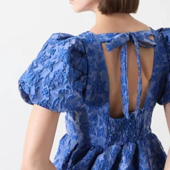 Luna Floral Jacquard Dress