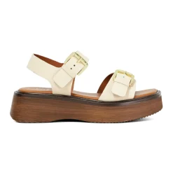 Clearance DUNE LONDON Luno Double Strap Flatform Sandals