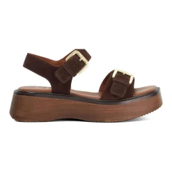 Discount DUNE LONDON Luno Double Strap Flatform Sandals