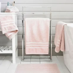 Luxe Bath Mat Pink