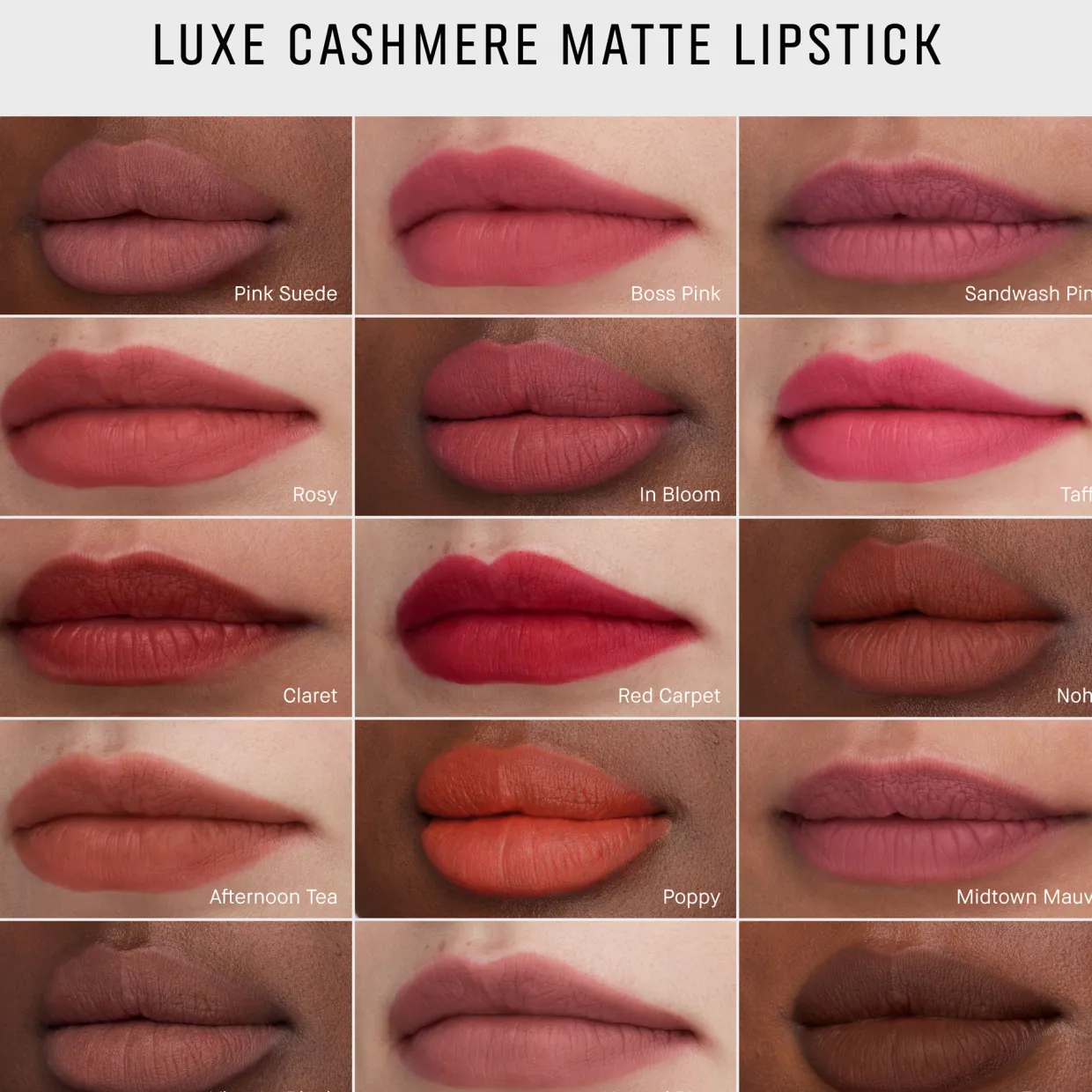 Luxe Cashmere Matte Lipstick