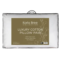 Luxury Cotton Pillow Pair