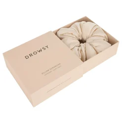 Hot DROWSY SLEEP CO Luxury XXL Silk Pillow Scrunchie