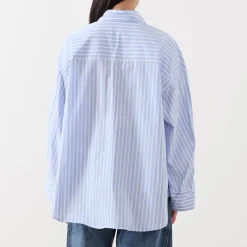 Lynne Double Pocket Striped Shirt