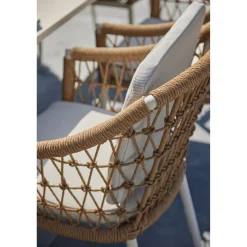 Sale CASEYS FURNITURE Lyon Garden Dining Set Coconut Urano Ivory