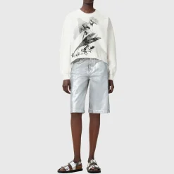 Lyss Lila Floral Logo Sweatshirt