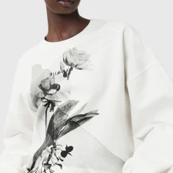 Lyss Lila Floral Logo Sweatshirt