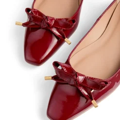 New LK BENNETT Mabel Bow Pointed Toe Flats