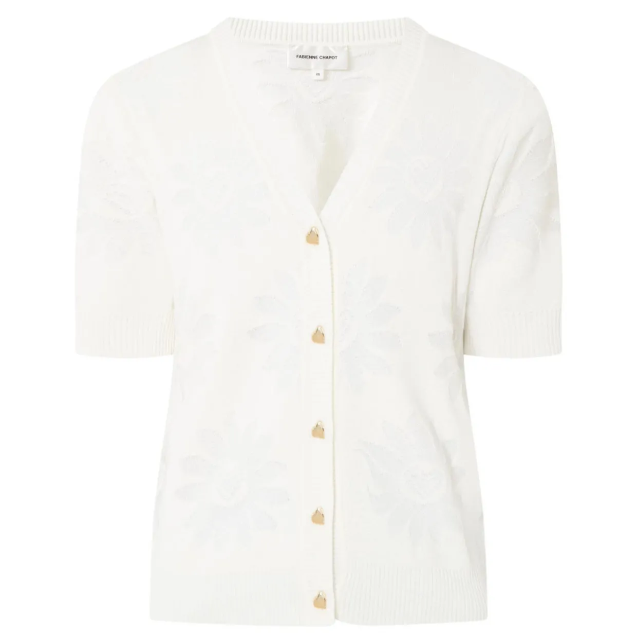 Maddy Floral Jacquard Cardigan