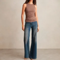 Hot REISS Madelynne Ruched Top