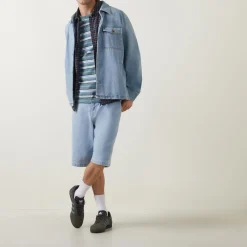 Madison Straight Leg Denim Shorts