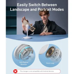 Mag Go Wireless Charging Stand 15 Watt