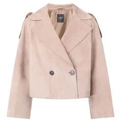 Clearance WEEKEND MAX MARA Maga Short Leather Jacket