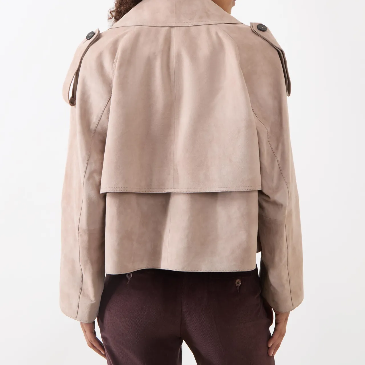 Clearance WEEKEND MAX MARA Maga Short Leather Jacket