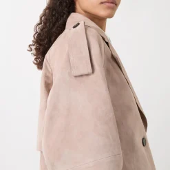 Clearance WEEKEND MAX MARA Maga Short Leather Jacket