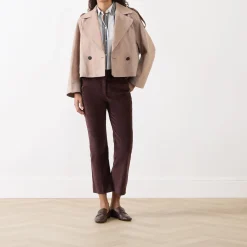 Clearance WEEKEND MAX MARA Maga Short Leather Jacket