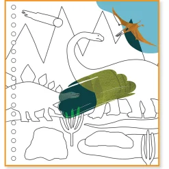 Magic Multiplay Dinosaur Book