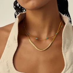 Best MISSOMA Magma Gemstone Charm Choker Necklace