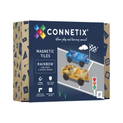 Magnetic Tiles: Rainbow Car Pack