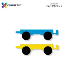 Magnetic Tiles: Rainbow Car Pack