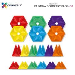 Magnetic Tiles: Rainbow Geometry Pack