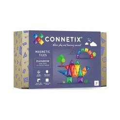 Hot CONNETIX Magnetic Tiles: Rainbow Mini Pack
